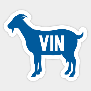 Dodgers Vin Scully GOAT Sticker